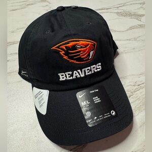 Nike Black and Orange Oregon State Beavers Cap
